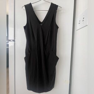 A/X Armani Exchange Black V Dress